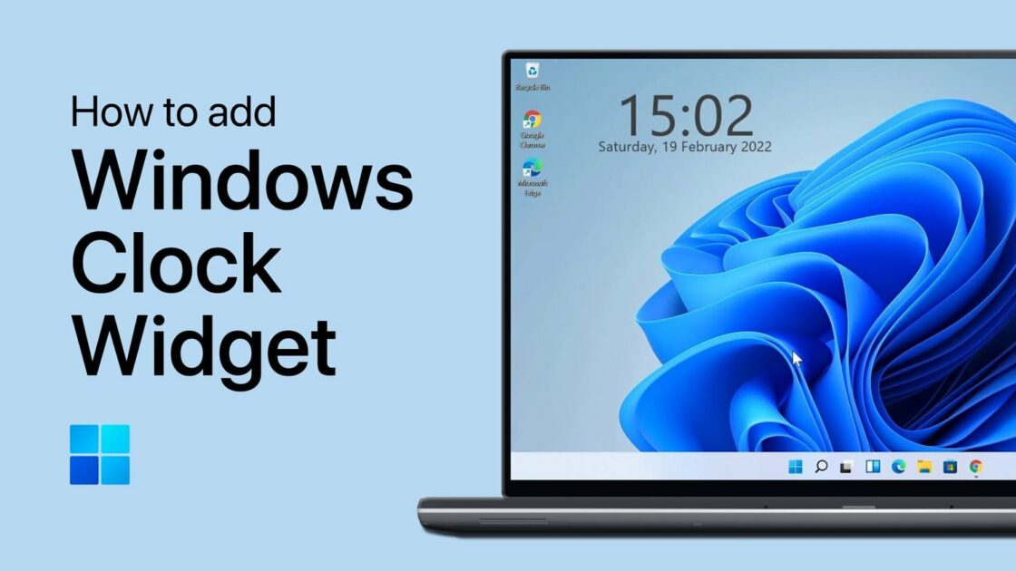 Como adicionar widget de relógio à área de trabalho no Windows 11 TEG6