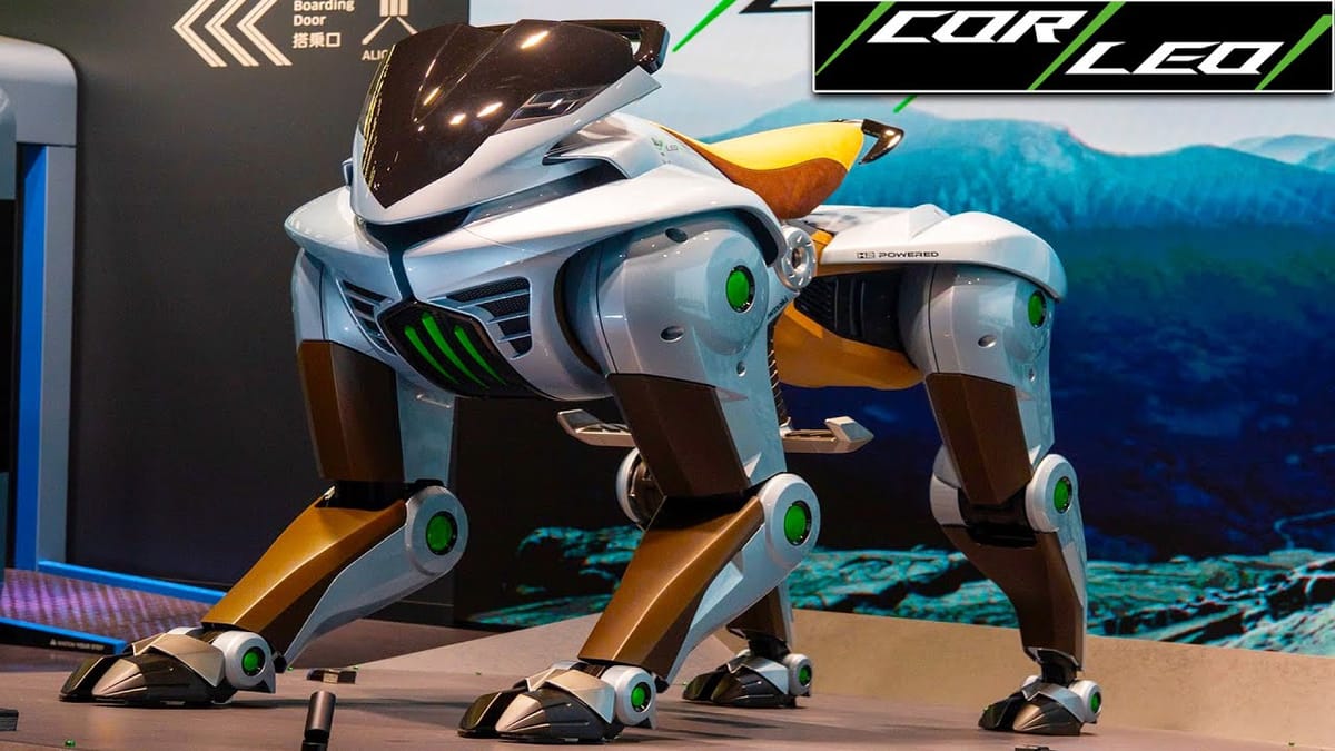Kawasaki CORLEO: o cavalo robô movido a hidrogênio que parece ter saído de um anime futurista